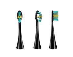CONCEPT ZK0071 Náhradní hlavice k zubním kartáčkům PERFECT SMILE ZK701x, 3D Daily Clean, 4 ks, černé