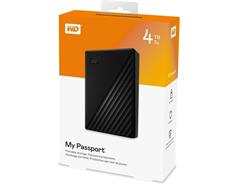 WD My Passport Portable 4TB Black