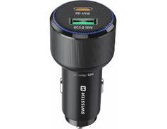 Swissten Adaptér USB-C PD + USB-A 63W 