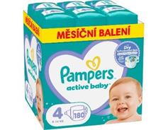 PAMPERS PLENKY AKTIVE BABY VEL. 4/180 KS 