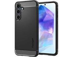 SPIGEN Rugged armor case GalaxyA55 black 