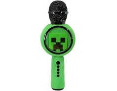 OTL TECHNOLOGIES Minecraft PopSing LED Karaoke Mic OTL