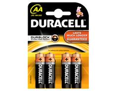 Duracell Basic AA 4ks 10PP100001