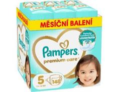 PAMPERS PLENKY PREMIUM CARE VEL.5/148 KS 