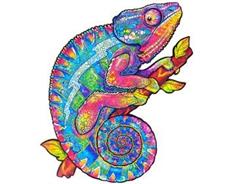 UNIDRAGON Iridescent Chameleon(M) puzzle 