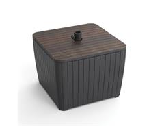 Keter Zahradní stůl Keter Luzon Deco walnut / grafit