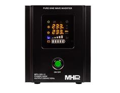 MHPower Napěťový měnič MHPower MPU-300-12 12V/230V, 300W, funkce UPS, čistý sinus