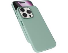 EPICO Mag+SilicPro Case iPhone 16Pro grn 