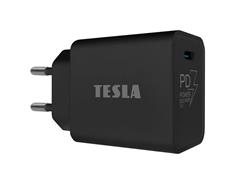 TESLA TESLA Power Charger T100 - rychlonabíječka 20 W PD 3.0/PPS (černá barva)