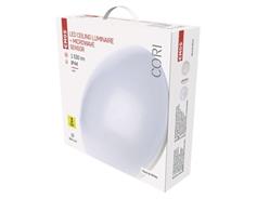 EMOS LED přisazené svítidlo CORI s pohyb. čidl., kr. 18W n.b., IP44