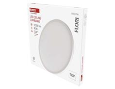 EMOS LED přisazené svítidlo FLORI kruhové, bílé, 22W, neutrální bílá