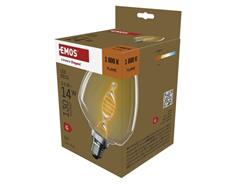 EMOS LED žárovka DECO S123 / E27 / 3,5 W (14 W) / 130 lm / flame