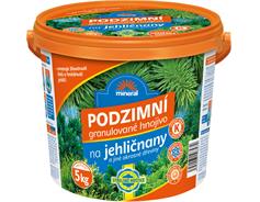 Hnojivo podzimní - jehličnany 5 kg kbelík