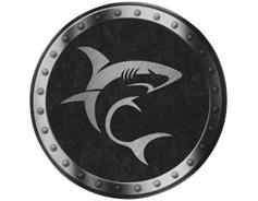 WHITE SHARK MINOTAUR mouse pad round 