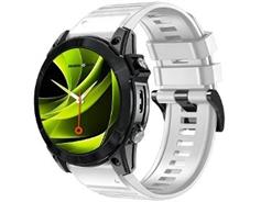 MOBILE ORIGIN Easy Strap Silicone Watch 20mm White MO
