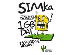 T-MOBILE KAKTUS SIM karta 100 Kč