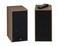 AQ M25 Aktivní stereo repro, ořech 