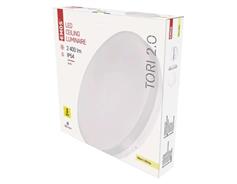 EMOS LED přisazené svítidlo TORI, kruhové bílé 24W teplá b., IP54