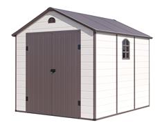 G21 Zahradní domek G21 Boston 670 - 241 x 278 cm, plastový, béžový