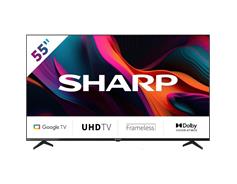 SHARP 55GL4260E GOOGLE FRAMELESS UHD TV