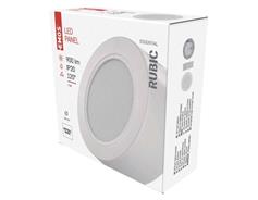 EMOS LED přisazené svítidlo RUBIC, kruhové, 9W neutrální bílá