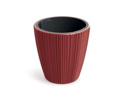 Prosperplast Květináč Prosperplast ORO s vkladem 34,9 cm - barva: retro červená 
