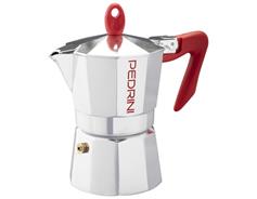 Pedrini Kaffettiera Brillant červená 4 p