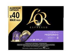 LOR NESPRESSO PROFONDO KAPSLE 40 KS 