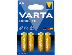 VARTA LR6 4BP AA Longlife Alk 