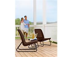 Keter Zahradní nábytek Keter Rio Patio set whiskey hnědý