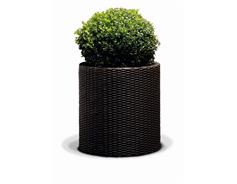 Keter Květináč Keter Cylinder L Brown