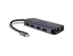 YENKEE YTC 081 Multiport Hub USB C 8v1 