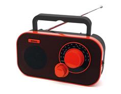 Bravo B-5184 Přenosné rádio červené