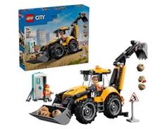 LEGO 60480 Žlutý nakladač s rypadlem 