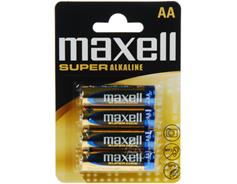 MAXELL LR6 4BP AA Super Alk 