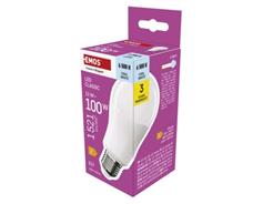 EMOS LED žárovka Classic A60 / E27 / 13 W (100 W) / 1521 lm / studená bílá