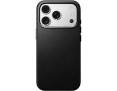 NOMAD Leather Case iPhone 17 Pro Black 