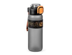 Láhev G21 na pití 1000 ml 2v1, šedá zmrzlá