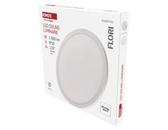 EMOS LED přisazené svítidlo FLORI kruhové, bílé, 18W, neutrální bílá