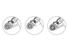 KW-triO Sada KW-triO SB001- kreativní řezná kolečka pro KW-Trio 3804 (3ks)