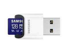 Samsung MicroSDXC 128GB PRO Plus+USB adp 