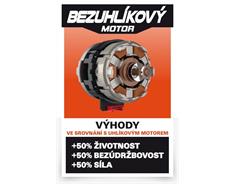 Powerplus Úhlová bruska Powerplus POWDP35170 - Aku 40V 125mm bezuhlíková (bez AKU) 
