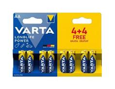 VARTA LR6 4+4BP AA Longlife Power 
