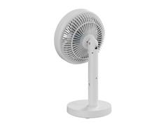 Platinet PRDF0576 stolní ventilátor 12,5 cm, odnímatelná základna, akumulátor 1800 mAh, bílá-šedá