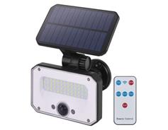 EMOS Solární LED reflektor SPILO s pohybovým čidlem, černý, teplá bílá