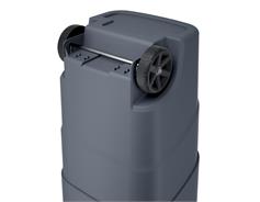 Prosperplast Popelnice Prosperplast Wheeler 95 l antracit, černé víko