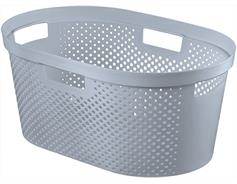 Curver Koš na prádlo Curver Infinity Dots 40L šedý