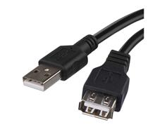 EMOS USB kabel 2.0 A vidlice – A zásuvka 2m