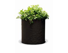 Keter Květináč Keter Cylinder M Brown