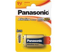 PANASONIC 6LR61 1BP 9V Power Alkalická